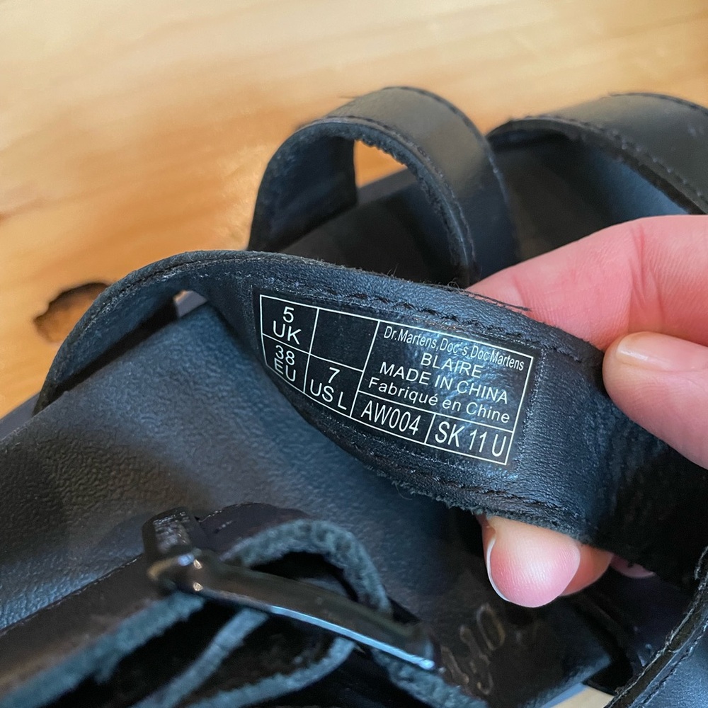 Dr. Martens Blaire Platform Sandals - Picture 5 of 5
